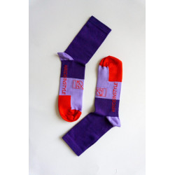 Chaussettes violettes IRIS