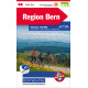 Carte routière de la Suisse à vélo "Bern"